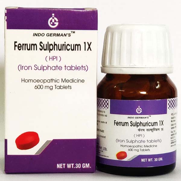 FERRUM SULPHURICUM 1X